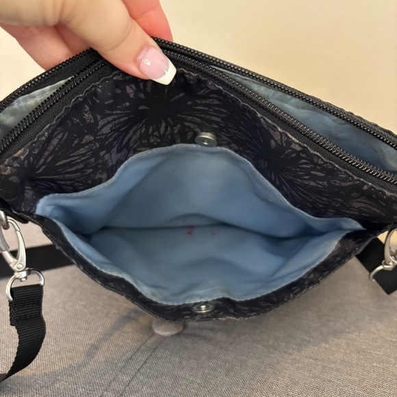 baggallini Go Bagg in Midnight Blossom Print - Picture 12 of 12